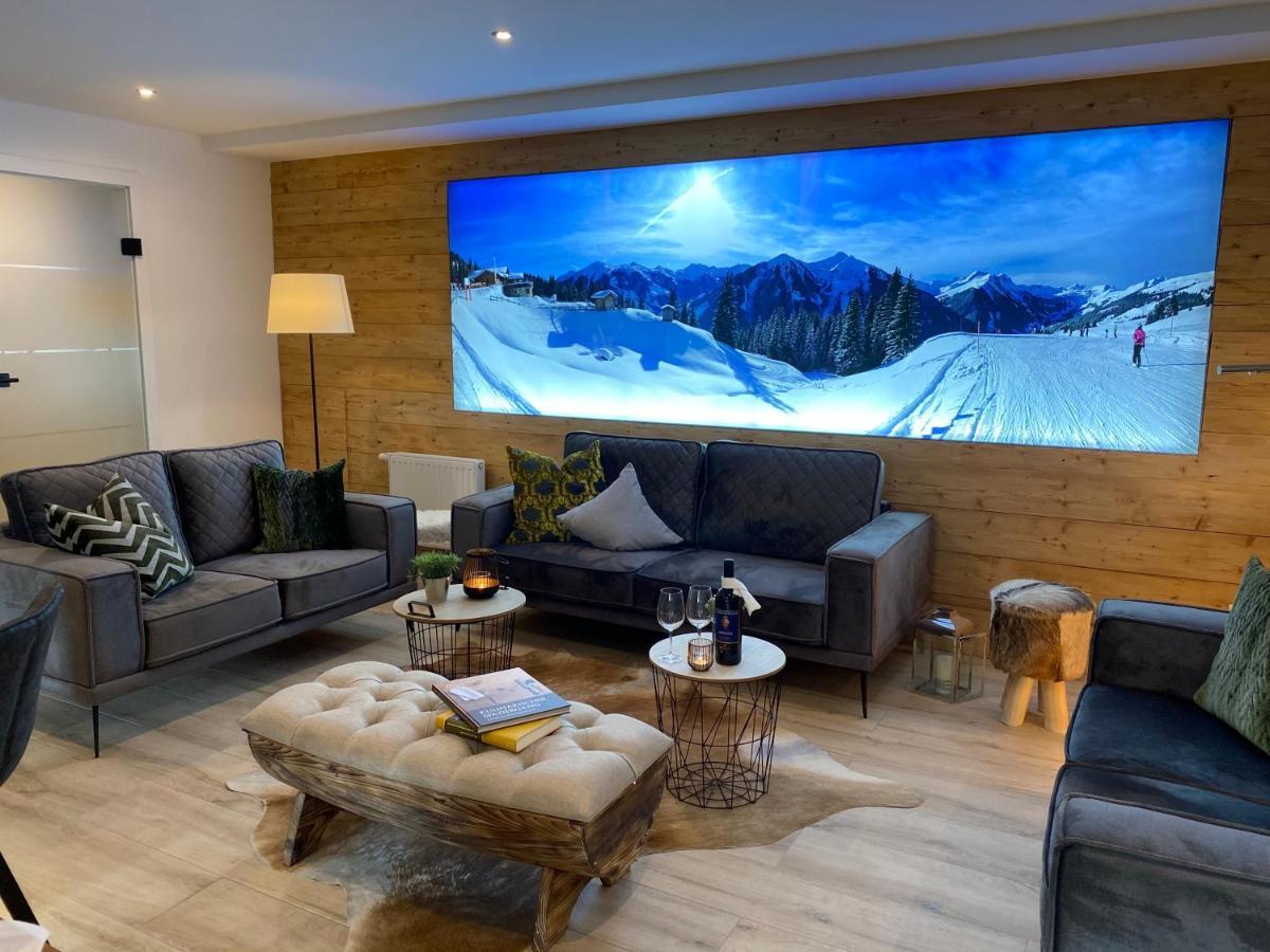 Alm Seasons Premium Chalet & Studios Saalbach Exterior foto