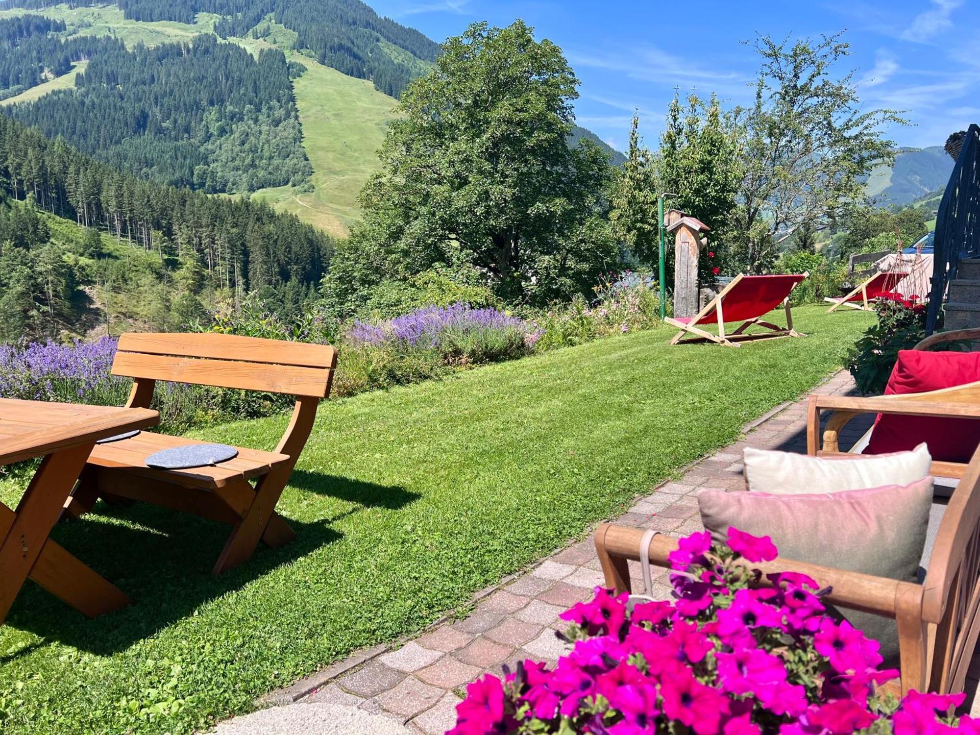 Alm Seasons Premium Chalet & Studios Saalbach Exterior foto